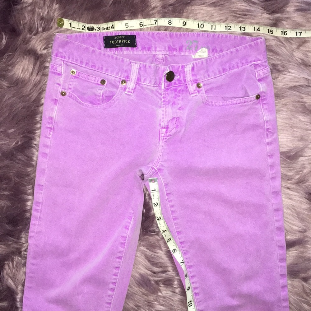 J. Crew Toothpick Jeans sz 27 T (Tall)